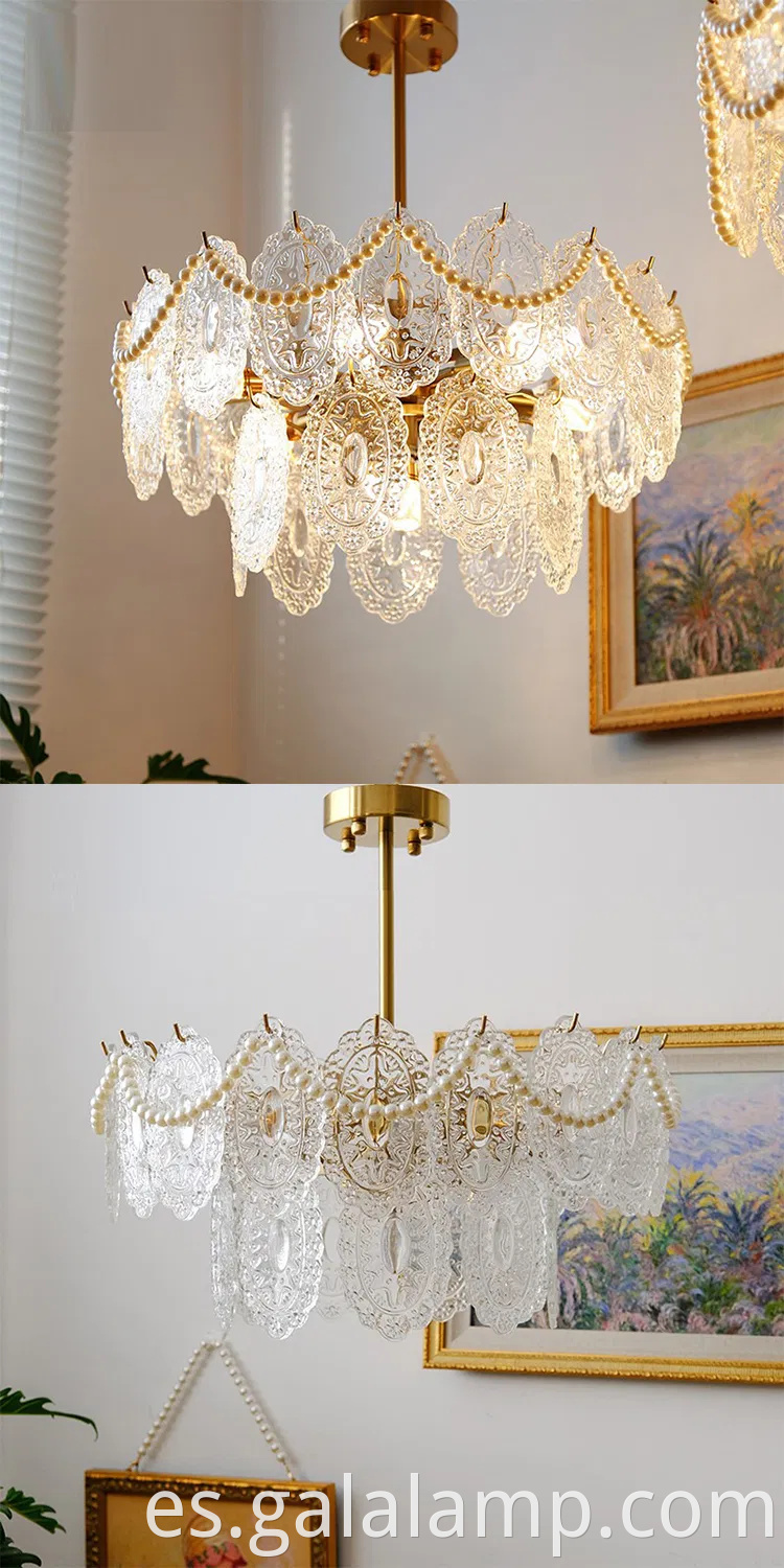 Elegante luz colgante minimalista para salas de estar modernas